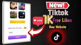 tiktok 1000 free likes+followers+views || tiktok 1000 likes new website 2024 || tiktok 1k likes free