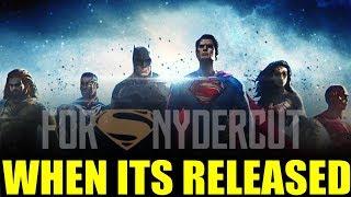 "When (The Snyder Cut) Does Get Released" ?