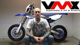 VMX Review | Building a Supermoto | VLOG #1 | BELLON