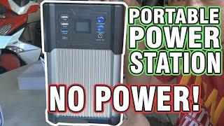 Portable Power Station NO POWER! Paano ayusin? // Hybrid Power Station