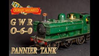 HORNBY R041 GREAT WESTERN PANNIER TANK RESTORATION . Modelleisenbahn-KOFFERBEHÄLTER,,, RESTAURIERUNG