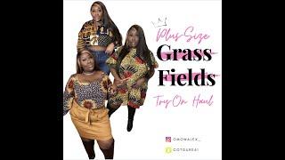 Plus Size African Clothing Try-On Haul: Grass Fields