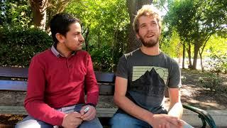 گفتگو با یک جوان دعوتگر مسیحی از هالند که روان فارسی صحبت می کند How did I learned Persian?