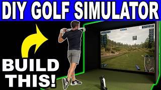 Build Your DREAM HOME GOLF SIMULATOR in a few HOURS! (SIG10 Review)