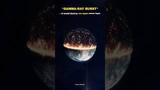 If Gamma Ray Burst Hit the Earth ‍️ #shorts #space #earth