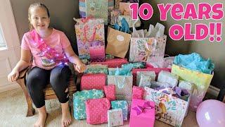 Leah's 10th Birthday Opening Presents!!