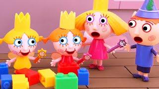 Caring for the twins, Ben and Holly's Little Kingdom