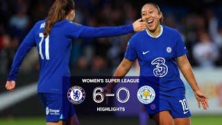 Chelsea 6-0 Leicester | Highlights | Matchday 19 | Women's Super League 2022/23