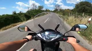 SHINERAY CUB 50cc 2024 motobike pov drive (review) part2