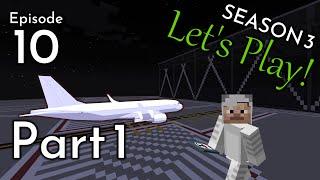 A BRAND NEW A320 Plane Ride - Minecraft Transit Railway Let's Play S3E10 (Part 1)