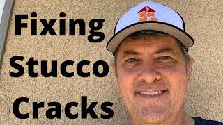 Easy Way to Fix Stucco Cracks