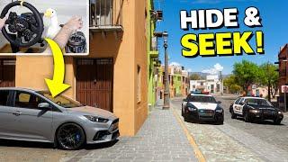 Hiding from cops in Forza...
