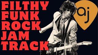 Filthy Dynamic Funk Rock Jam | Guitar Backing Track (C Mixo - Dorian / 130 BPM)