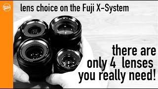 Review: the only 4 lenses you need for the  Fujifilm X System | with a lot of sample images