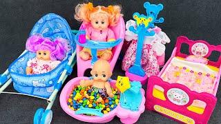 Satisfying with Unboxing Bunny House Toys Collection, Cute Doll Bathtub | ASMR Toy Review