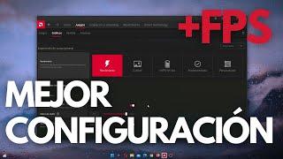 AMD Software: Adrenalin Edition 24.1.1 | MEJOR configuración para +++FPS | 