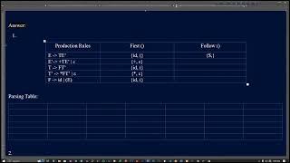 First () and Follow ()  tutorial || First and Follow in Bangla || Compiler Design || Part - 14