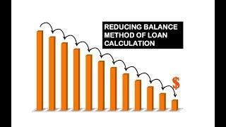 Reducing Balance Loan Calculator in Excel