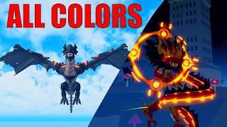 All Dragon Color Showcase