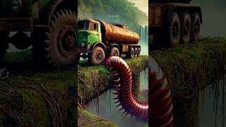 AI Nature Discovery | Amazing Exploration Amazon : Abandoned Truck In Jungle #shorts #trending #omg