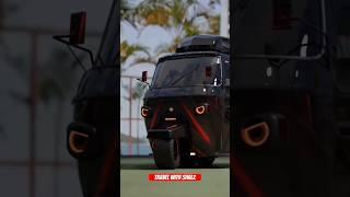 Modified Auto | Dream modification ️| Fully modified auto Riksha | Black beast | Ape auto