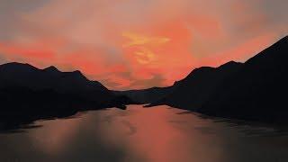 Speedpaint - Sunset Landscape Study