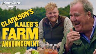 Jeremy and Kaleb Have Some Big News! | Clarkson's Farm | Prime Video #Short