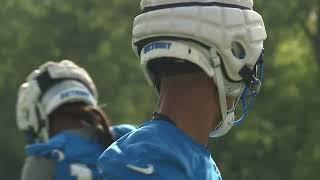 Amon-Ra St. Brown back to work with Lions after All-Pro season, contract extension