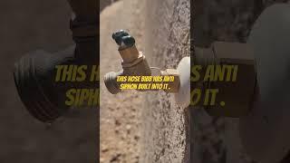 This hose bibb has anti siphon built into it. #diy#plumbing @brickbybryck