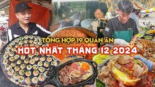 Tổng Hợp 19 QUÁN ĂN SIÊU HOT Lý Tưởng Cho Dịp Cuối Năm Tháng 12/2024 | Địa điểm ăn uống