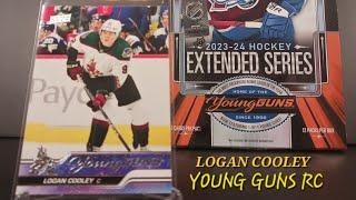 COOLEY BREAKING THE SUMMER HEAT ️ WITH A HOBBY BOX OF 2023-24 UPPER DECK EXTENDED SERIES HOCKEY 