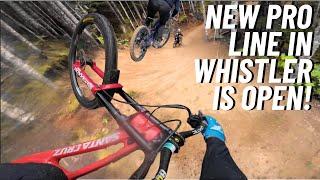 Whistler Bike Park Has A New Pro Only Line!