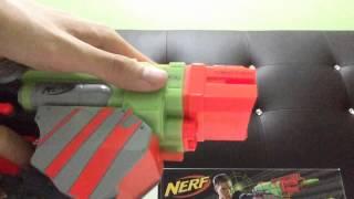 Nerf Quick Fire Disk Blaster Review!