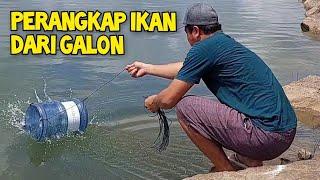 Membuat Perangkap Ikan/Bubu Dari Galon Botol Air Plastik