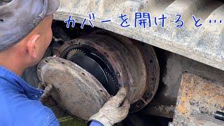 トントントン見えてきたものは…重機整備…桂田興業さんちでの何気ない修理風景