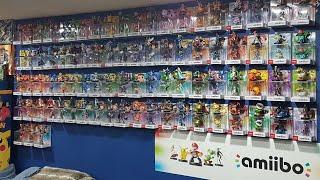 Complete Smash Bros Amiibo Set. New Amiibo Wall! | Console Collector