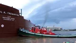 Paul R. Tregurtha Aground in Duluth, Sept. 20, 2014