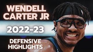 Wendell Carter Jr Defensive Highlights | 2022-23 Orlando Magic NBA