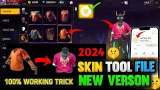 Hip Hop Bundle Skin Tool Pro 2024||How To Use Skin Tool Pro In Free fire max ||#garenafreefire