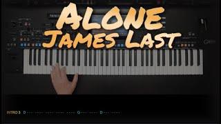 ALONE - James LAST / Bee Gees, Cover, eingespielt mit titelbezogenem Style auf Yamaha Genos.