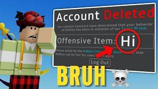 THE DUMBEST ROBLOX BANS EVER... (Part 18)