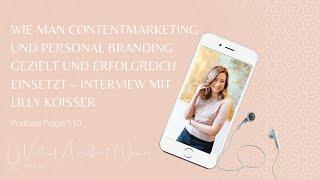 Video zum Podcastinterview mit Lilly Koisser