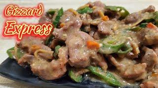 Chicken Gizzard Express • Creamy and Spicy Chicken Gizzard