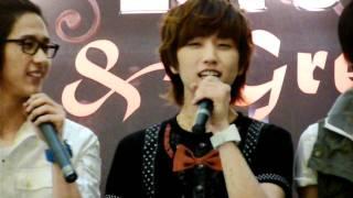 110808 B1A4 M&G in Singapore (Sandeul Focused)