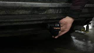 Electric folding tow bar Volkswagen Touareg NF Электрический складной фаркоп Volkswagen Touareg NF