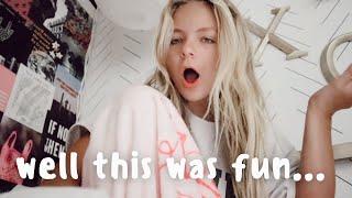 i didn’t leave my room for 2 weeks... | VLOG | Pressley Hosbach