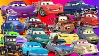 Looking For Disney Pixar Cars Lightning McQueen, Mae Pillar, Natalie Certain,River Scott