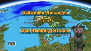 Schweden-Norwegen mit dem Caravan Teil 1