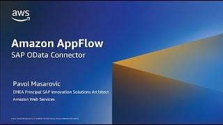 How to setup data flows between SAP Applications and AWS with Amazon AppFlow | Amazon Web Services