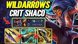 Wildarrows Crit Shaco Ranked - S14 Dia Flex [League of Legends] Full Gameplay - Infernal Shaco